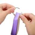 thumbnail image 4 of Unique Bargains 3.5' x 2' Blank Flash Cards with Rings Study Cards Index Cards Note Card Pre Hole Punched, Purple 300 Pack, 4 of 5