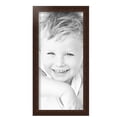 thumbnail image 2 of ArtToFrames 8" x 17" Walnut Picture Frame, 8x17 inch Brown MDF Poster Frame (WOM-4094),  Pack, 2 of 8