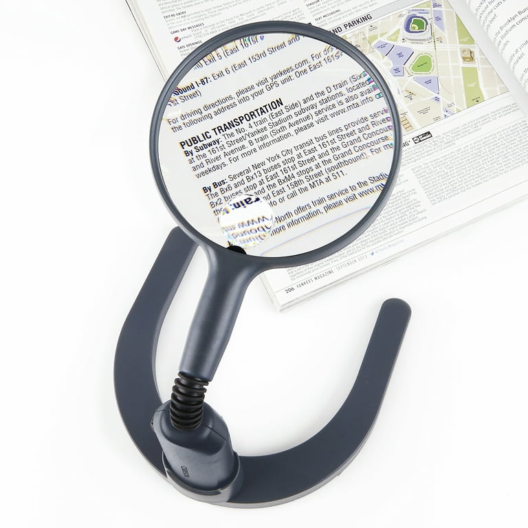 MagniShine LED Lighted 2x Power Hands Free Magnifier - North Coast