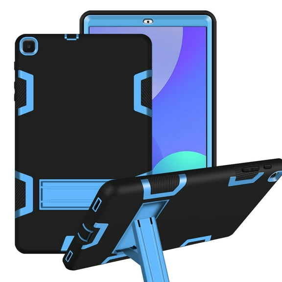 FIEWESEY for Samsung Galaxy Tab A 10.1 2019 Case(SM-T510/T515),Heavy Duty Shockproof Rugged Case High Impact Full Body Protective Case for Samsung Galaxy Tab A 10.1 Inch T510/T515 (Black Blue)