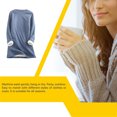 thumbnail image 3 of Jumpingount Ropa interior térmica de terciopelo y algodón para mujer Prendas para la parte del cuerpo Jumpingount AP015740-01, 3 of 6
