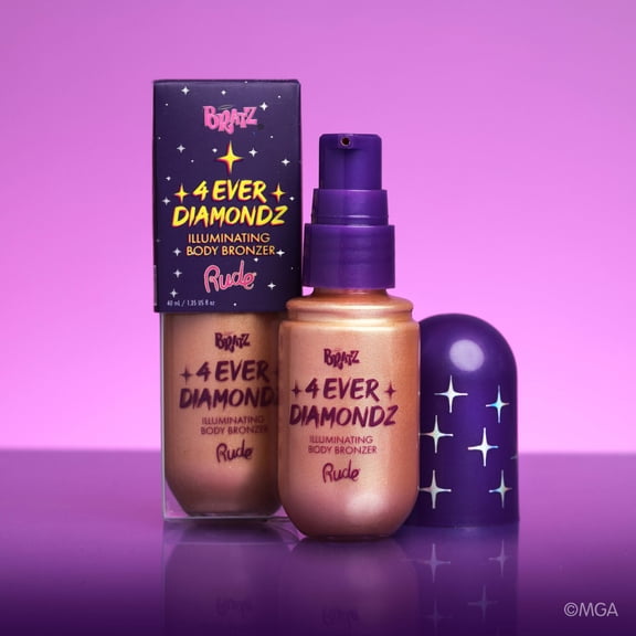 RUDE COSMETICS Bratz 4 Ever Diamondz Illuminating Body Bronzer