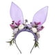 thumbnail image 4 of Diadema con orejas de conejo, accesorio para disfraz, para fiestas y festivales. Púrpura, 4 of 9