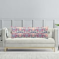 thumbnail image 5 of Blue Pink Body Pillow Cover,Colorful Mermaid Fish Scales Cute Animal Tail Scale Print,Long Pillow Case Protector with Zipper Decorative Soft Rectangle Bed Pillowcases for Bedroom,Couch,Sofa 20"x54", 5 of 6