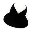 thumbnail image 3 of Chapeau Femme Été Chapeau de Soleil Extérieur Filles Visière de Plage Casquette Dames Queue de Cheval Chapeau Réglable Rouge, 3 of 10