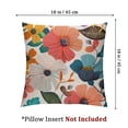 thumbnail image 4 of nygtbtfer Square Throw Pillow Covers Cute and Pillow Cases Decorative for Home Bedroom Sofa Seamless Pattern Painting Pillowcases Standard White, 4 of 7