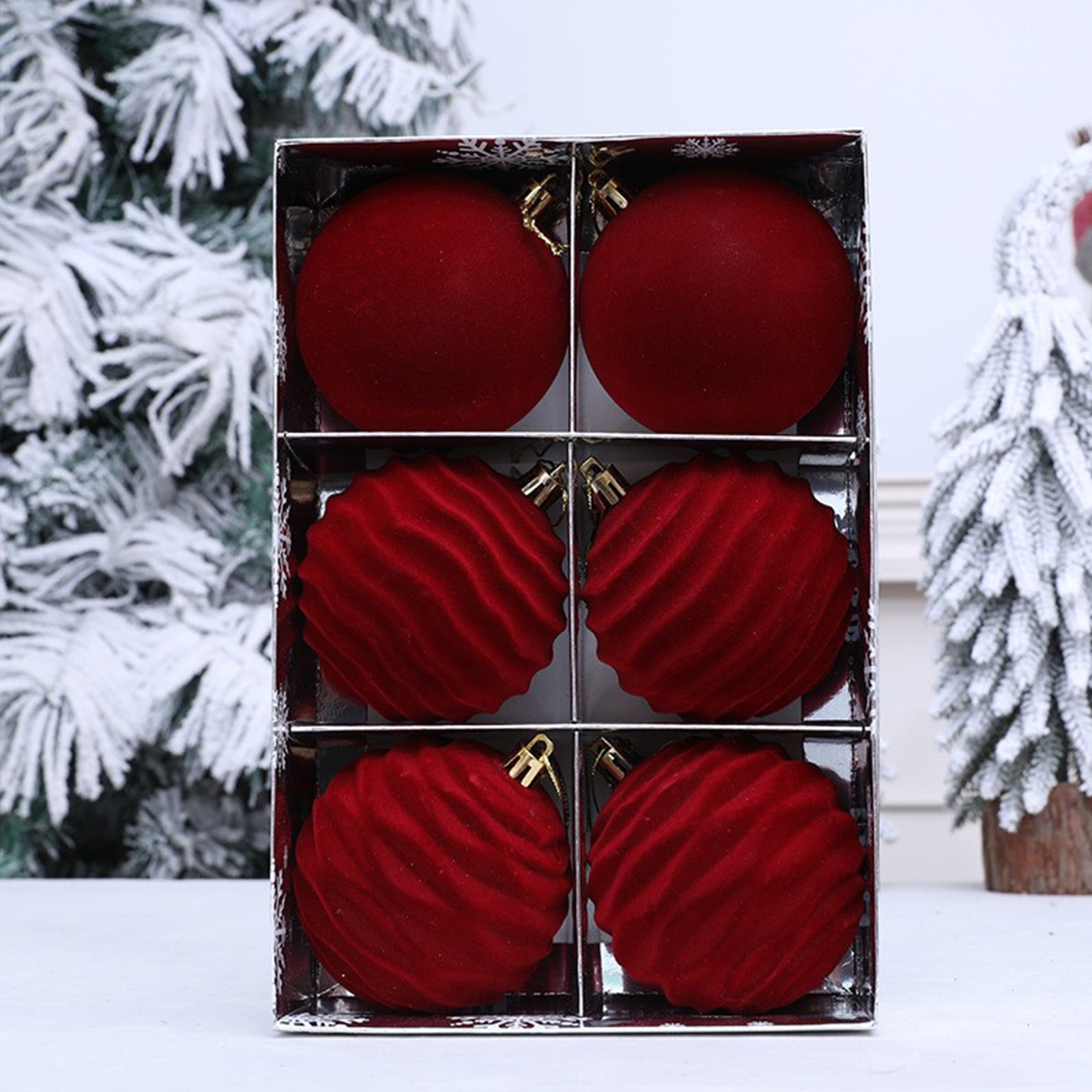 Lot De 28 Boules De Noël Floquées Avec 28 Décorations En Facilement événementiels