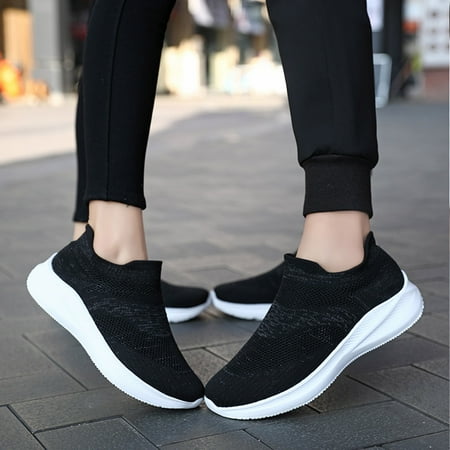 

Fashion Couples Men Women Outdoor Mesh Sports Shoes Runing Breathable Slip On Sneakers