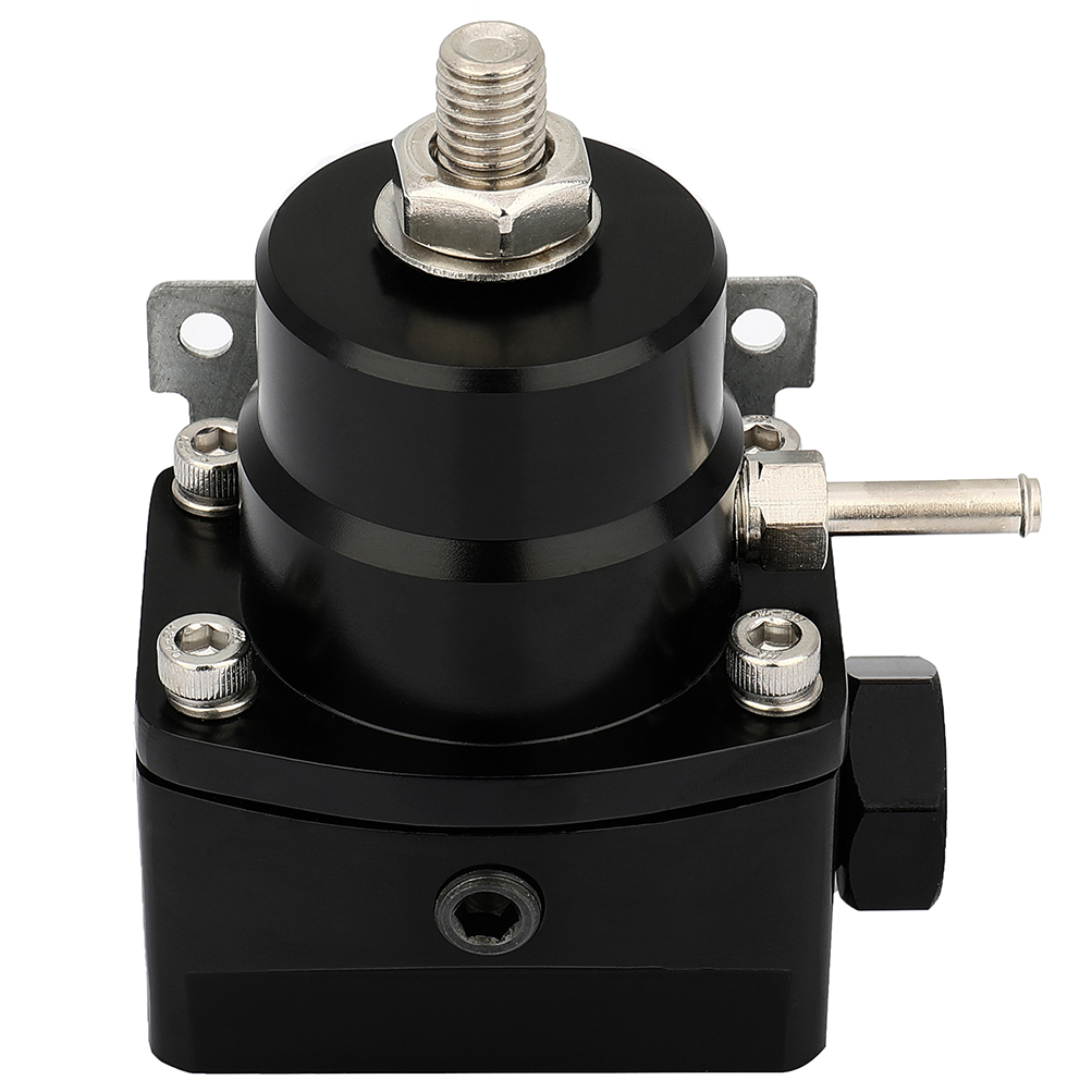 Adjustable AN6 AN8 EFI Fuel Pressure Regulator With Gauge - 1 Year Warranty