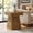 Light Brown Oak, variant on Fnova Rustic Square Small End Table, Farmhouse Bedside Nightstand, Wide Stable Base, Accent Side Table for Living Room, Bedroom, Couch Side, Small Spaces, Brown
