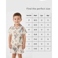 thumbnail image 6 of Disney Toy Story 2 Piece Boys Cotton Gauze Matching Outfit Toddler to Little Kids Sizes (Cream, 4T), 6 of 6