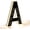 A-Black, variant on Solar Powered House Numbers for Outside Light Up, CARPESUN Waterproof Modern LED Backlit Address Signs, 300LM Large Exterior Illuminated Number Plate for Door, Home, Apartment (8-Black)
