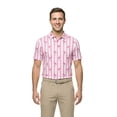 thumbnail image 2 of Birdie Bound Men's and Big and Tall Men's Beverly Flamingo Print Polo Shirt, Sizes XS-4XLT, 2 of 6