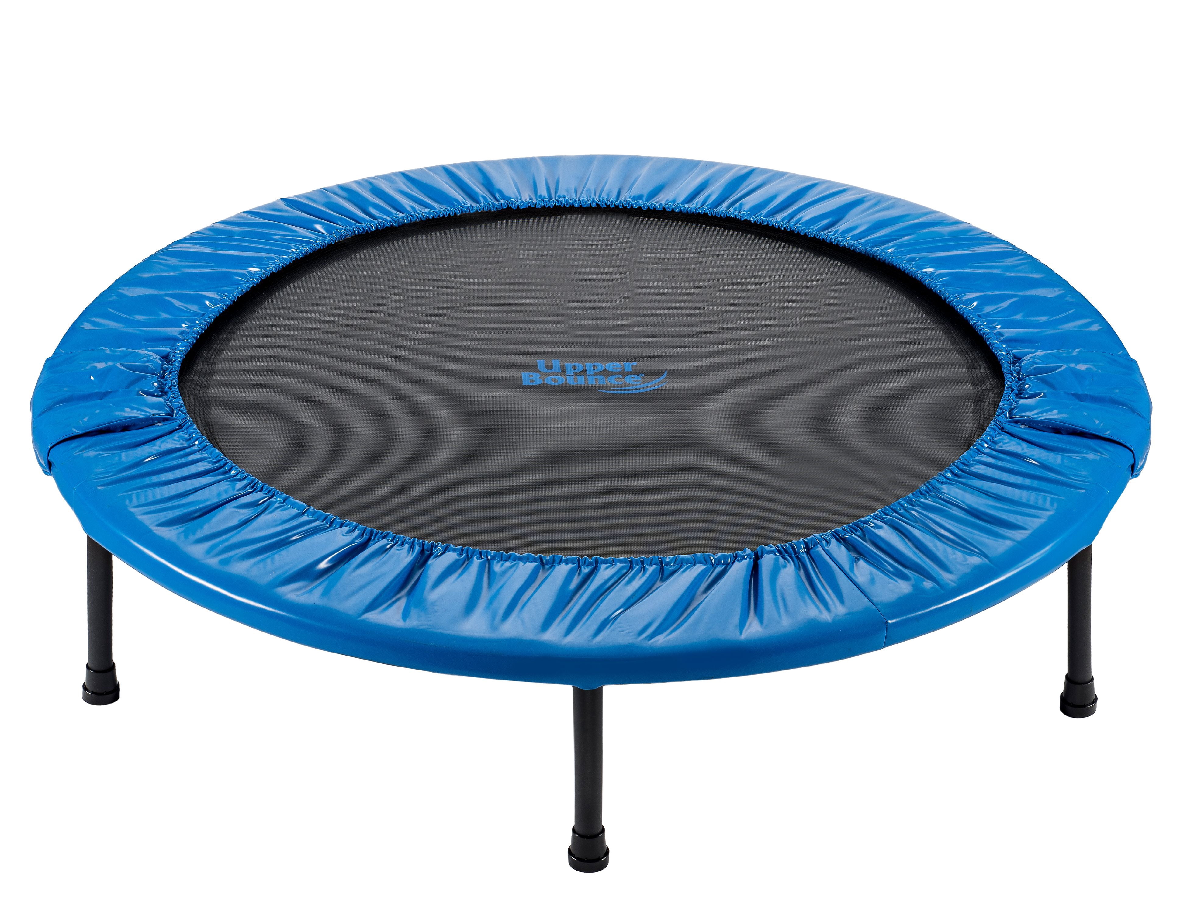 Machrus Upper Bounce Trampoline Spring Cover - Replacement Safety Pad for trampolines Fit's 36" Foldable Round Mini Rebounder Trampoline with 6 Legs - Blue