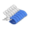 thumbnail image 2 of PONPRNGY 6Pcs Stainless Steel Clips Pool Edge Fixing Clips Drying Quilts Clothes Windproof Clothes Clips, 2 of 6