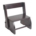 thumbnail image 2 of Giftmark 1615E Large Childrens Flip Stool Espresso, 2 of 2