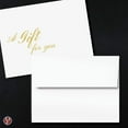 thumbnail image 2 of White Thank You Envelopes – Great for Personal or Business Use, Greetings, Wedding, Holiday, Christmas, Birthday | Durable 24Lb Stock | 5.75 x 4.38” – A2 Size | 25 per Pack, 2 of 6