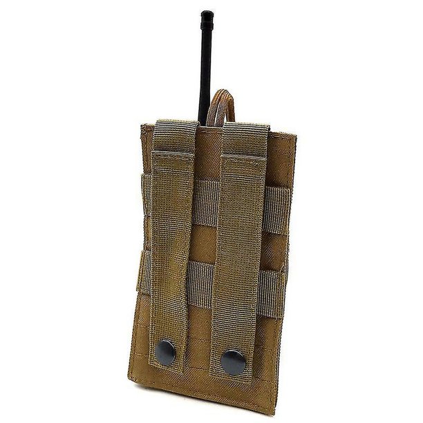 Sistema Molle de caza, paquete de intercomunicador táctico multifuncional para exteriores, bolsa, apéndice de ventilador del ejército