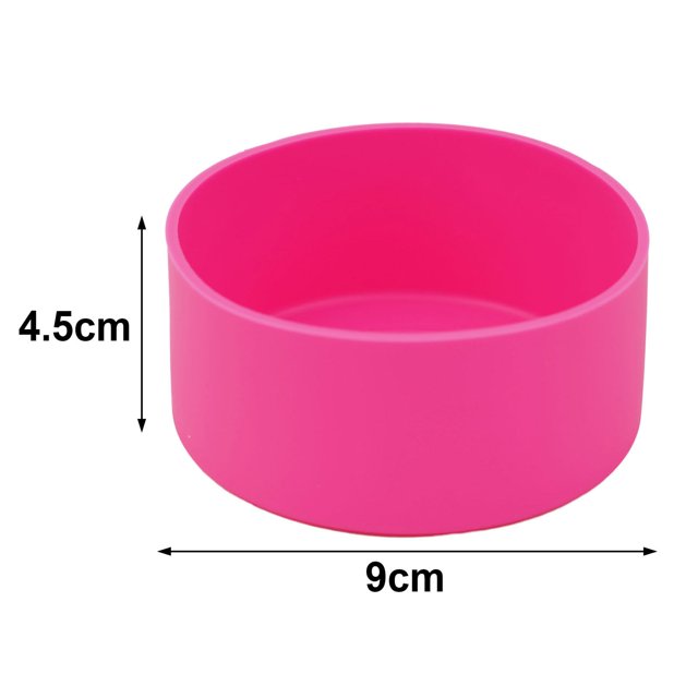 7.5/9cm Cup Cover Space Pot Silicone Cover Rubber Bottom Pad 32-40oz