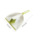 thumbnail image 3 of COFEST Handheld Dustpan and Brush Set for Home Cleaning, Compact Dustpan and Brush with Comfortable Grip, Mini Brush and Dustpan Set for Office and Tabletop. Green, 3 of 6