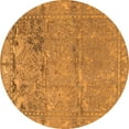 thumbnail image 1 of Ahgly Company Indoor Round Animal Orange Traditional Area Rugs, 7' Round, 1 of 1