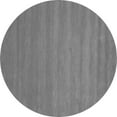 thumbnail image 1 of Ahgly Company Indoor Round Abstract Gray Contemporary Area Rugs, 4' Round, 1 of 1