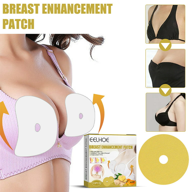 10pcs Breast Lift Patch Ginger Lifting Firming Breast Patch Breast
