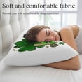 thumbnail image 5 of St. Patrick's Day Pillow Covers 24"x36", Spring Shamrock Leaf Gold Love Lucky Green Soft Brushed Microfiber Breathable Throw Pillow Covers, Decorative Pillowcase with Zipper for Couch Sofa Bedroom, 5 of 9