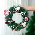 thumbnail image 4 of Feliz Navidad Para Puerta De Entrada Corona De Navidad Para Colgar En La Puerta Con Decoración De Interior Y Exterior De Conejo De Caramelo. Yuarrent HA040826-01, 4 of 6