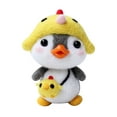 thumbnail image 2 of AMERTEER Cute Penguin Pattern Handmade DIY Poke Wool Felts Material Production Package, 2 of 6