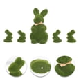 thumbnail image 3 of 5pcs conejo de Pascua Adornment Jardín Conejito Decoración Fiesta de disparo de disparo (verde), 3 of 7