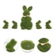 thumbnail image 2 of 5pcs conejo de Pascua Adornment Jardín Conejito Decoración Fiesta de disparo de disparo (verde), 2 of 4