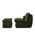 thumbnail image 5 of Compressed Lounge Chair with Ottoman, Modern Sofa for Small Spaces, Comfortable Upholstered Sofa for Living Room, Bedroom, or Studio, 5 of 9