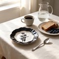 thumbnail image 4 of Vintage Dinner Plates Kitchen Tableware Serving Plate for Home Kitchen Dining Party Holiday Family Gathering Tabletop Decor Gift Set Dining, 4 of 7