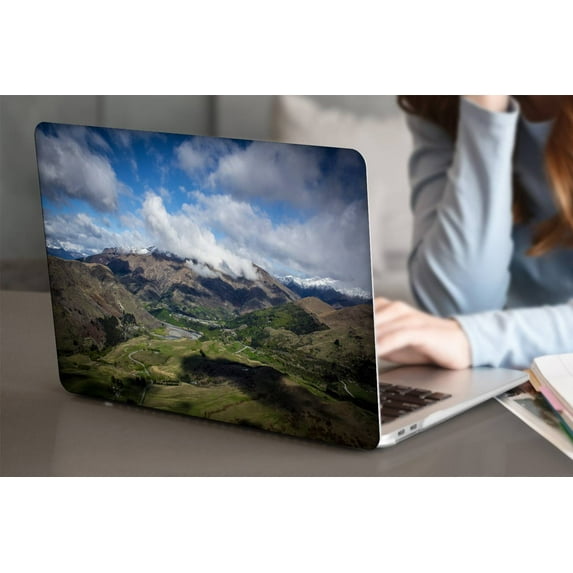 KSK KAISHEK Only for Newest MacBook Pro 15" Case 2019 2018 2017 2016 Rel. Model A1707&A1990, Plastic Hard Shell Case Cover, Sky Series 0631