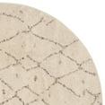 thumbnail image 5 of SAFAVIEH Tunisia Crispian Abstract Area Rug, Ivory, 6' x 6' Round, 5 of 7