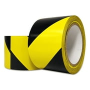 8NET Safety Tape-Yellow/Black, 3" x 36 yds, 6 mil, 2 Rolls / Ca, Model #801-62-3036