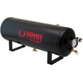 thumbnail image 2 of Vixen Horns 2.5 Gallon (9.5 Liter) 7 Ports Train/Air Horn Tank System/Kit 200 PSI with Gauge,Pressure Switch,Drain and Safety Valve,Compression Fitting,Male Plug,Hose,Thread Sealant VXT2500, 2 of 10