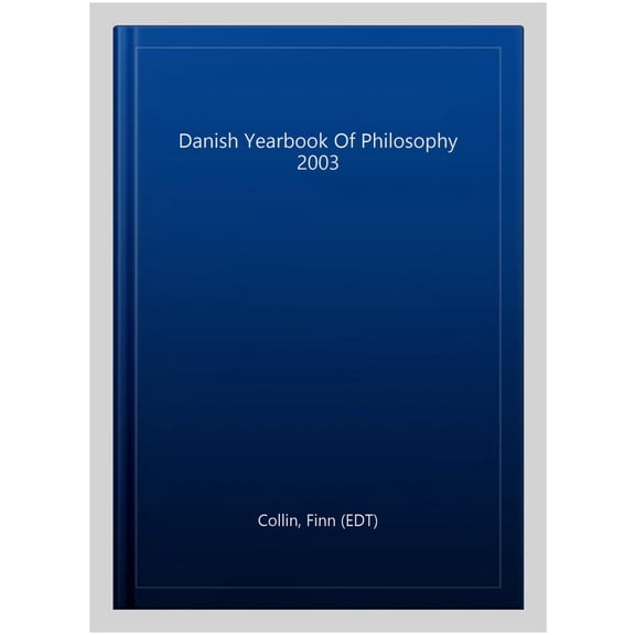 Pre-Owned Danish Yearbook Of Philosophy 2003