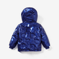 thumbnail image 3 of PatPat Kid Boy/Kid Girl Hooded Metallic Cotton-Padded Jacket, 3 of 6