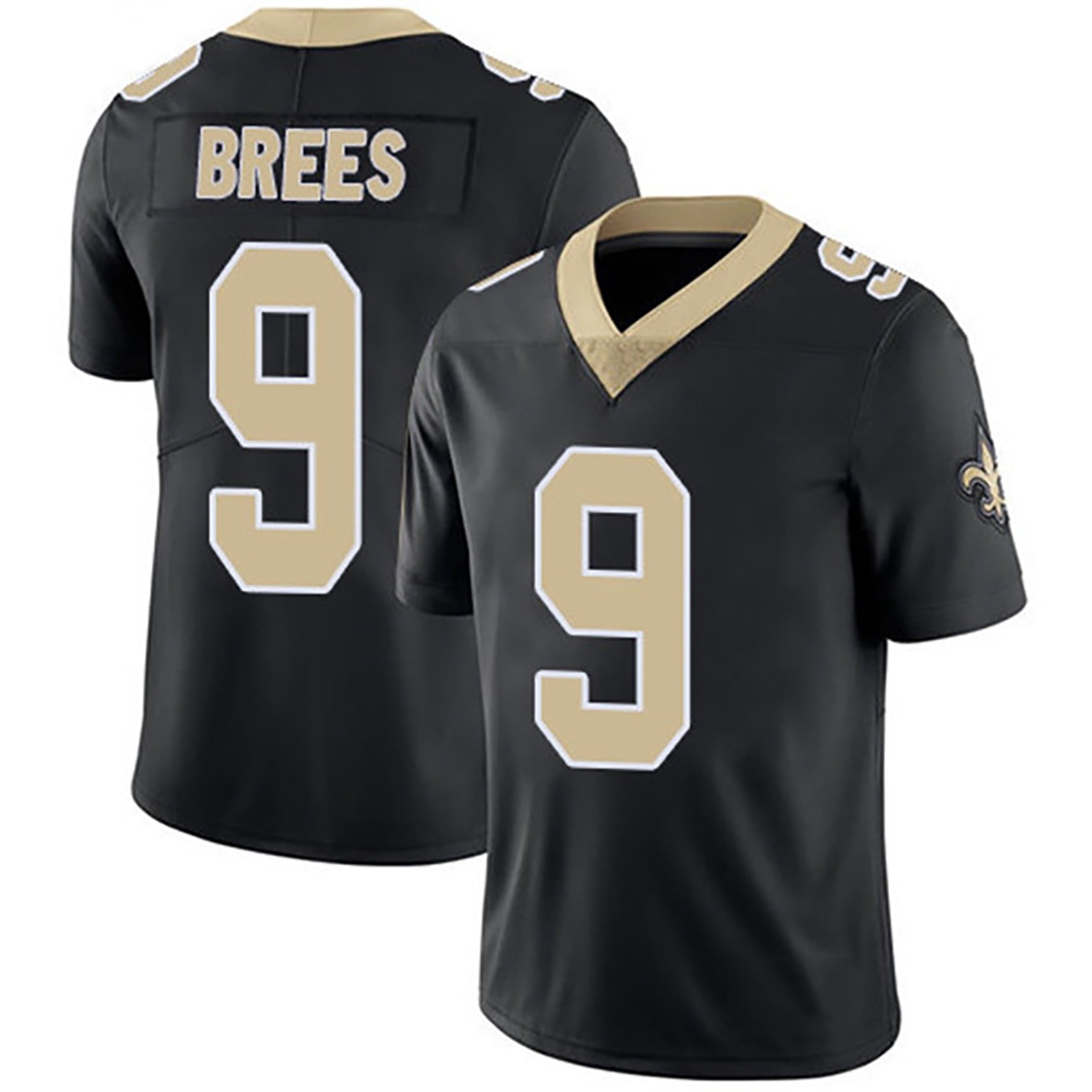 New Orleans Saints #9 Drew Brees NFL Jersey Rugby Fan T-shirt