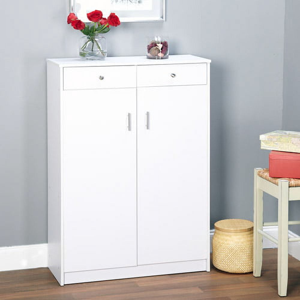 Seth Entryway Shoe Cabinet, Multiple Finishes