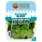 Backyard Farms Romaine Blend Pre-Washed Lettuce, 4 oz Resealable Package, Fresh