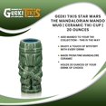 thumbnail image 7 of Geeki Tikis Star Wars The Mandalorian Mando Mug | Ceramic Tiki Cup | 20 Ounces, 7 of 7