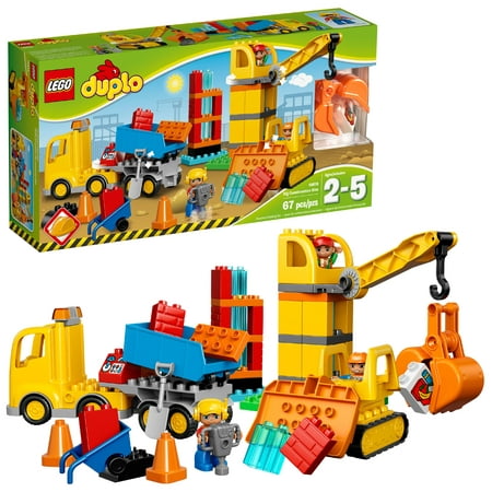 LEGO DUPLO Town Big Construction Site 10813 (67 Pieces)