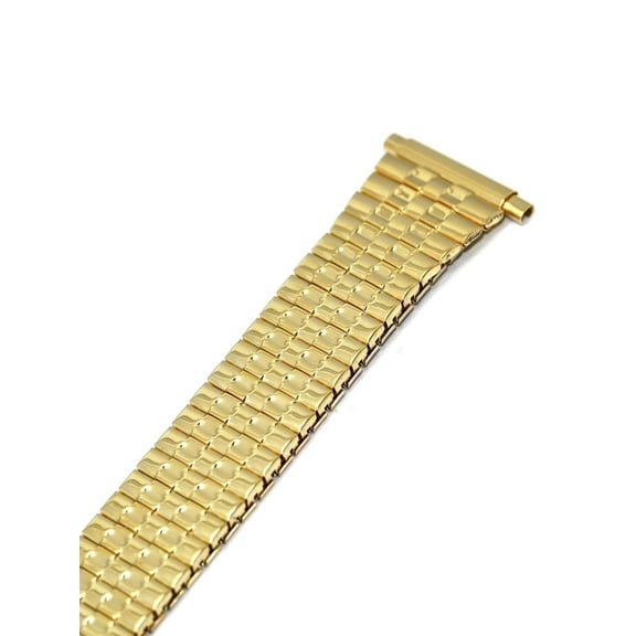 SPEIDEL 18-22MM GOLD TAPERED TWIST O FLEX EXPANSION WATCH BAND STRAP