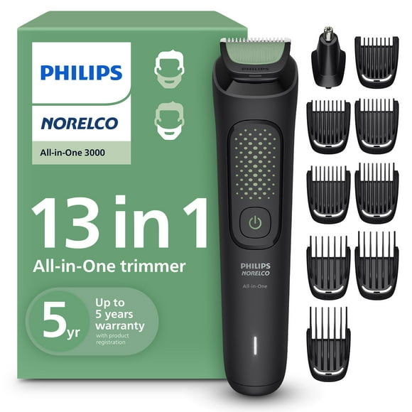 Trimmer Norelco Philips All-in-One 3000 13 en 1, 60 minutos