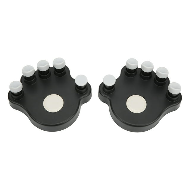 Entraîneur de Doigt de Piano, 2PCS Silicone Poignée Exerciseur Rebond Suffisant Économie de Travail pour la Correction de Doigtage