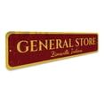 thumbnail image 3 of General Store Novelty Sign, Metal Wall Decor - 4x18 inches, 3 of 4