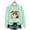 #0120-Mint Green, variant on Neewe Crewneck Halloween Sweatshirt Women Round Neck Casual Oversized Pullover Hoodies Long Sleeve Blouse Tops